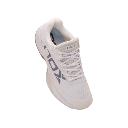 Padel Shoes NOX AT10 Lux Blanco/Gris