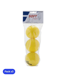Pelota Babolat Soft Foam (Pack x3)