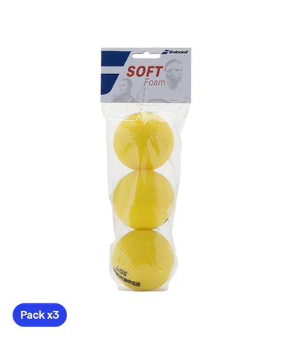Pelota Babolat Soft Foam (Pack x3)
