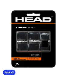Overgrips HEAD XtremeSoft Negro (Pack x3)