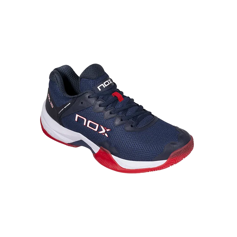 Padel Shoes NOX ML10 Hexa Blue/Fiery Red