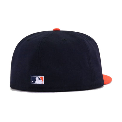 Houston Colt 45s Navy Orange New Era 59Fifty Fitted