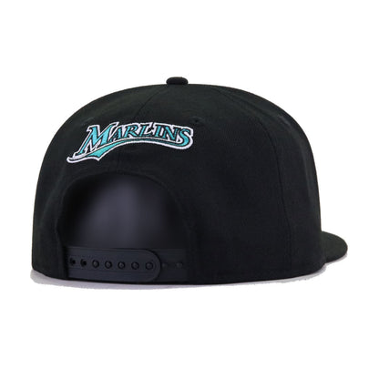 Florida Marlins Black New Era 9Fifty Snapback