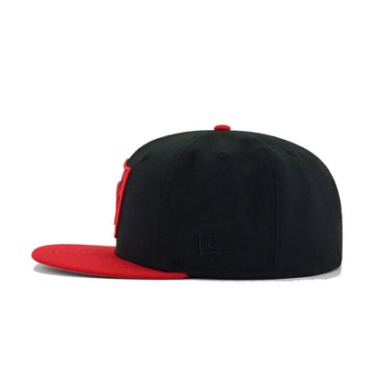 Las Vegas Raiders Black Scarlet CHERRY New Era 59Fifty Fitted