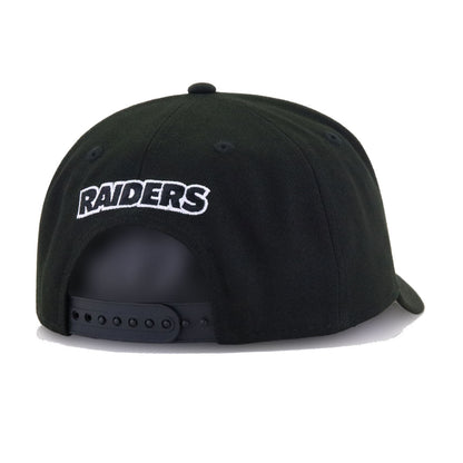 Las Vegas Raiders Black New Era 9Forty A-Frame Snapback