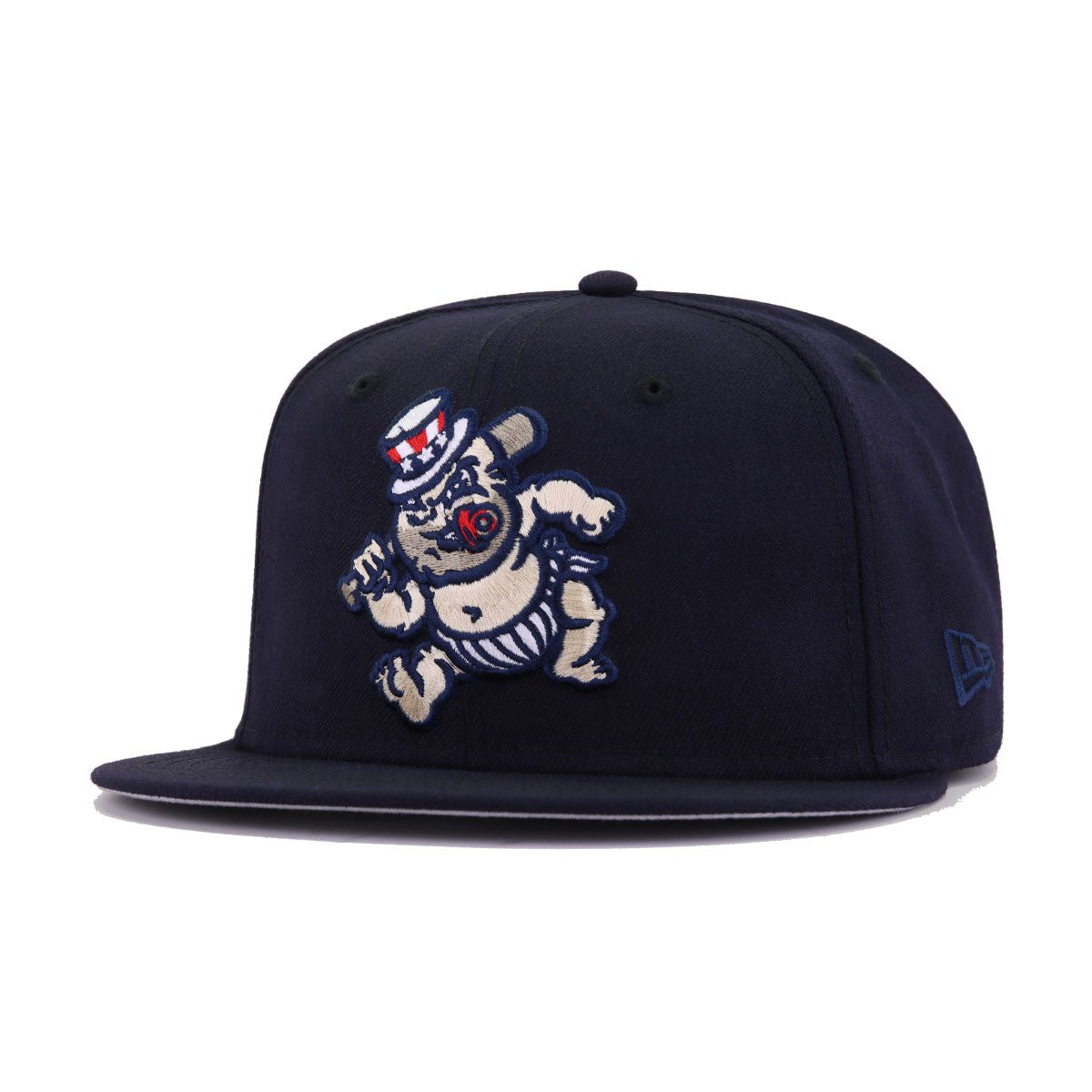 Scranton Wilkes Barre Rail Riders Navy BABY BOMBERS New Era 59Fifty Fitted