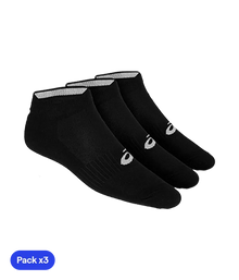 Socks Asics Lightweight Ped Negro (Pack x 3)