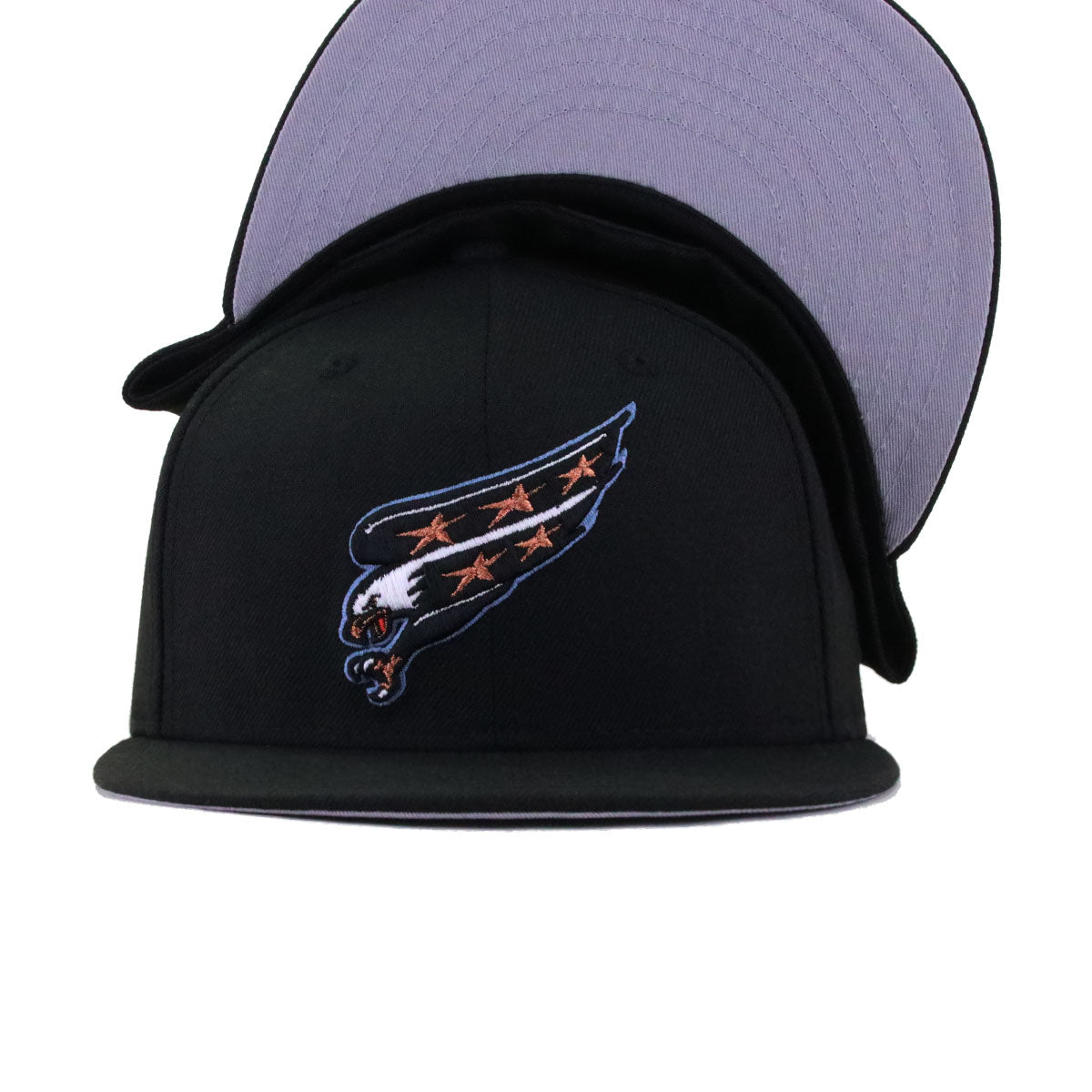 Washington Capitals Black Screaming Eagle New Era 59Fifty Fitted