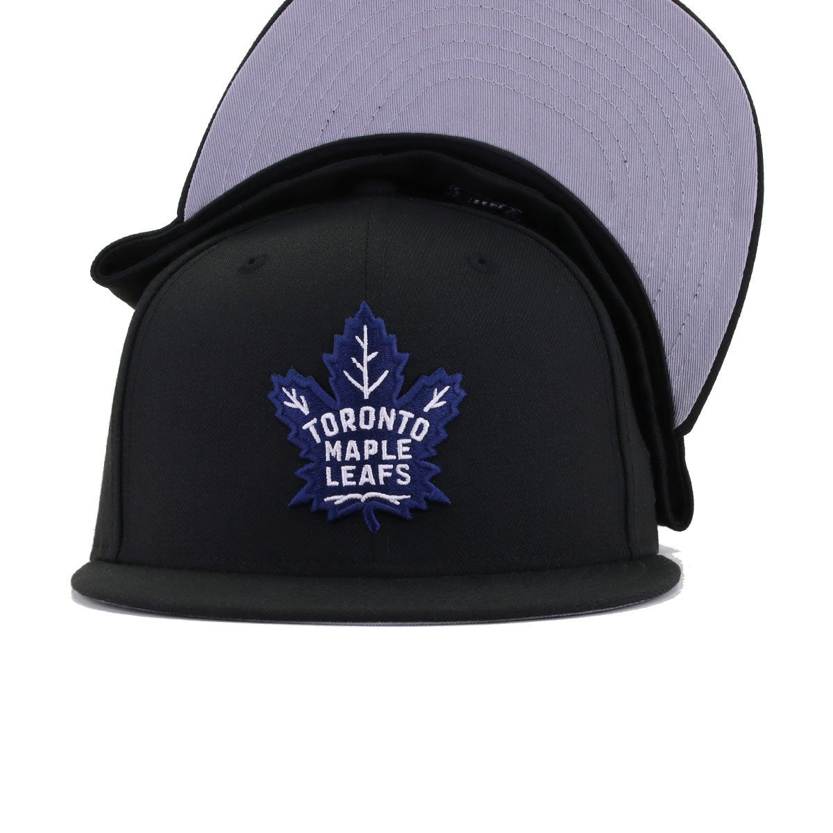 Toronto Maple Leafs Black New Era 59Fifty Fitted