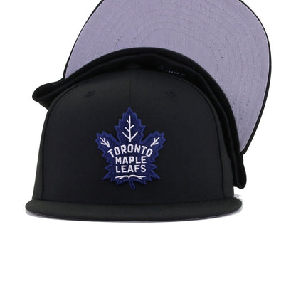 Toronto Maple Leafs Black New Era 59Fifty Fitted
