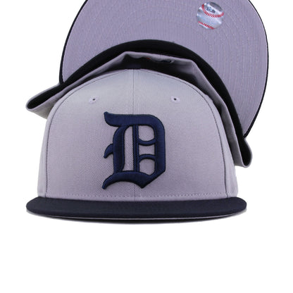 Detroit Tigers Grey Navy 1935 New Era 59Fifty Fitted