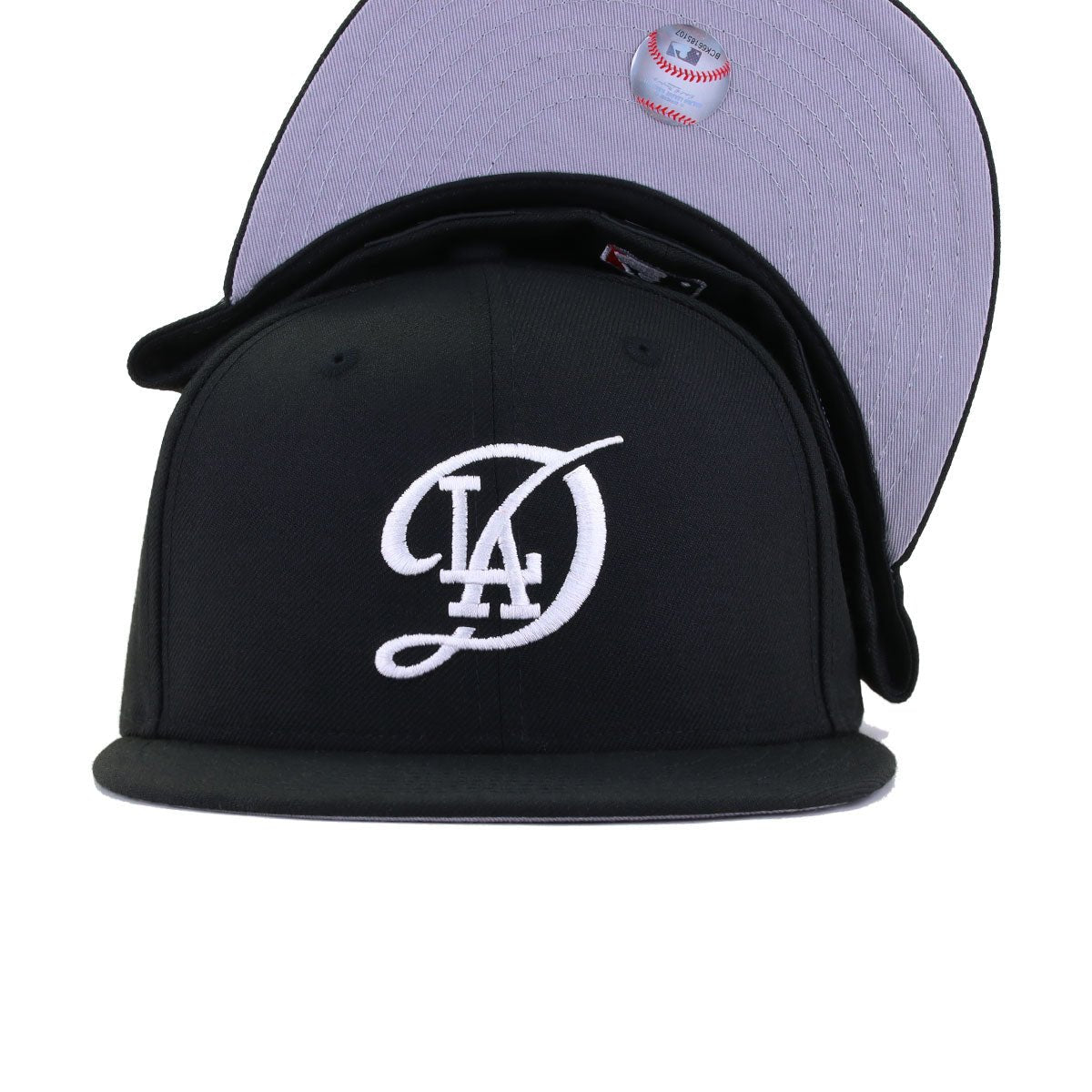 Los Angeles Dodgers Black City Connect New Era 59Fifty Fitted