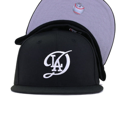 Los Angeles Dodgers Black City Connect New Era 59Fifty Fitted
