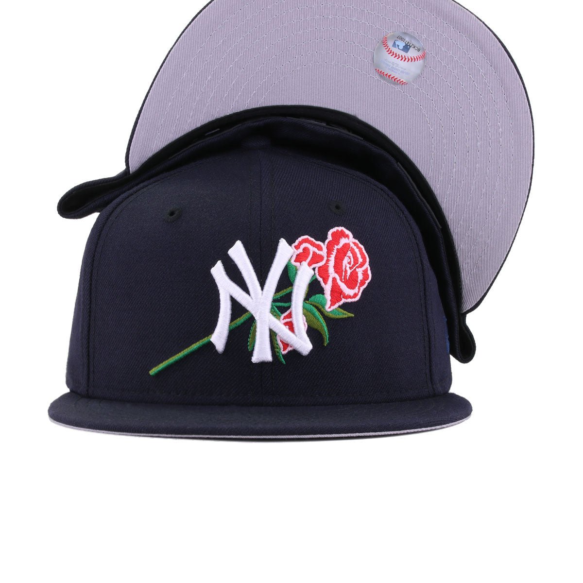 New York Yankees Navy ROSE New Era 59Fifty Fitted