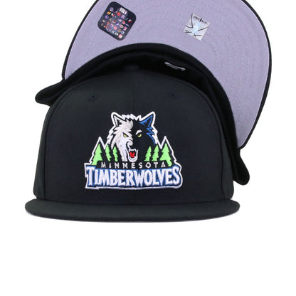 Minnesota Timberwolves Black 1996 New Era 59Fifty Fitted