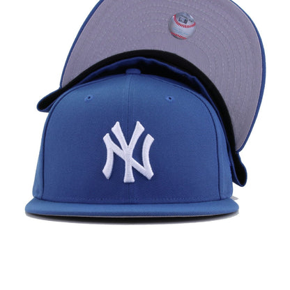 New York Yankees Indigo New Era 59Fifty Fitted