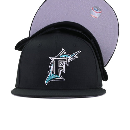 Florida Marlins Black New Era 9Fifty Snapback