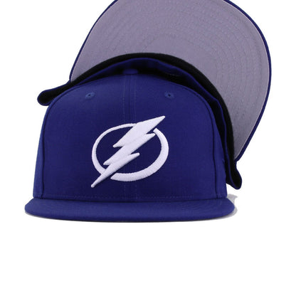 Tampa Bay Lightning Dark Royal Blue New Era 59Fifty Fitted