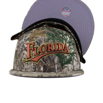 Florida Marlins Real Tree Edge Camouflage New Era 59Fifty Fitted
