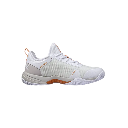 Padel Shoes NOX Nerbo White/Coral Gold