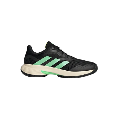 Padel Shoes Adidas CourtJam Control Clay Negras/Verde