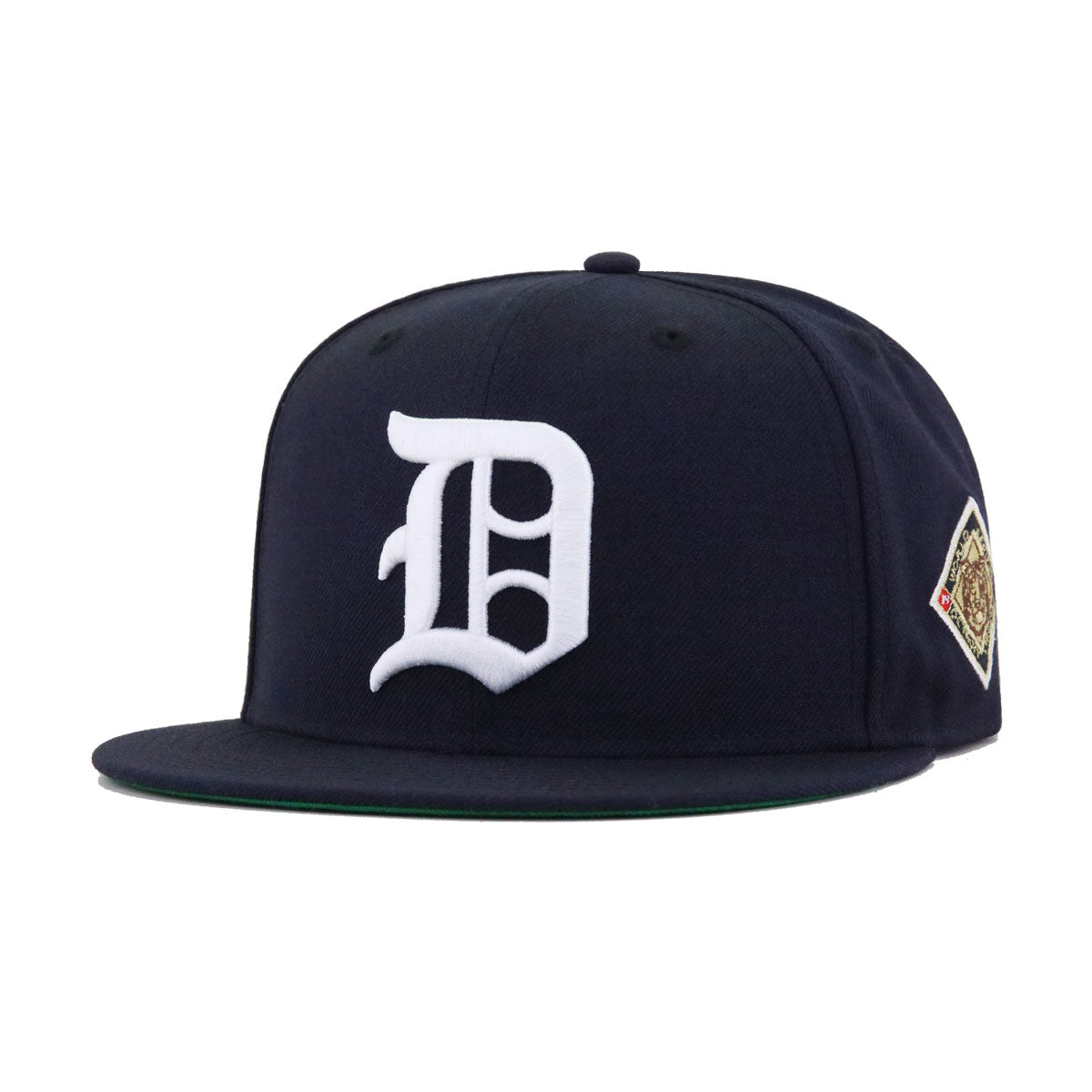 Detroit Tigers Navy 1945 World Series Cooperstown Green Bottom New Era 59Fifty Fitted