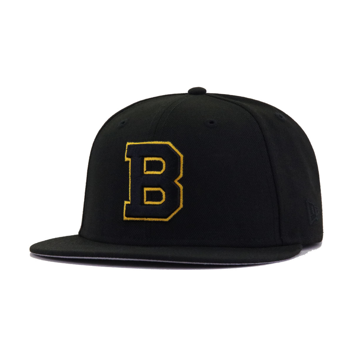 Boston Bruins Black 50th Anniversary New Era 59Fifty Fitted