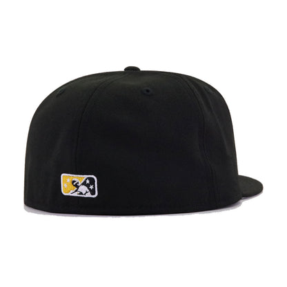 Fresno Grizzlies Black 1998 New Era 59Fifty Fitted