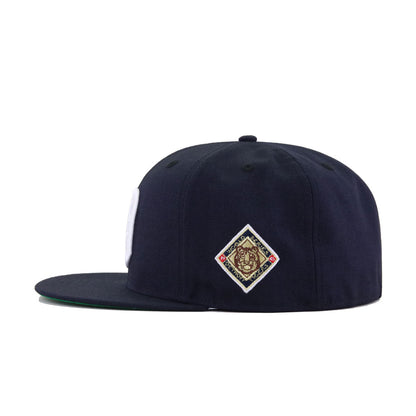 Detroit Tigers Navy 1945 World Series Cooperstown Green Bottom New Era 59Fifty Fitted