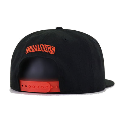 San Francisco Giants Black New Era 9Fifty Snapback