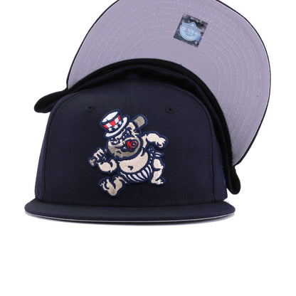 Scranton Wilkes Barre Rail Riders Navy BABY BOMBERS New Era 59Fifty Fitted