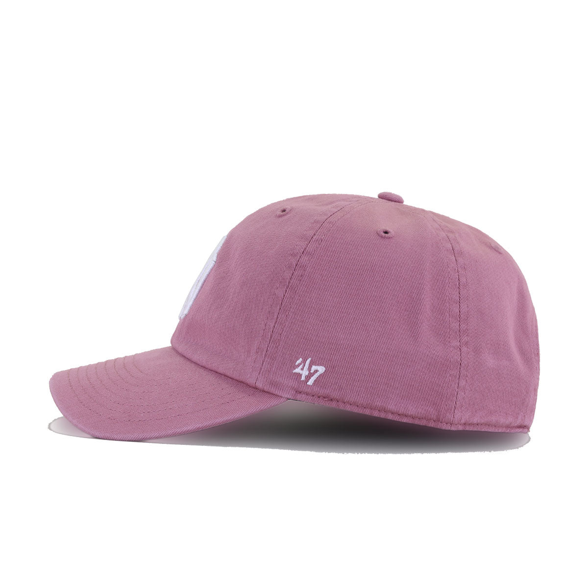 New York Yankees Mauve 47 Brand Clean Up Dad Hat