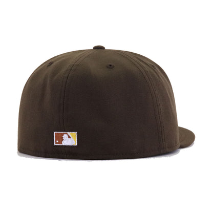 San Diego Padres A Gold Walnut 1972 New Era 59Fifty Fitted