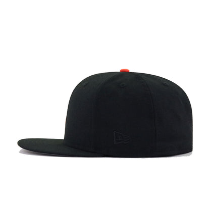 San Francisco Giants Black SUPER MICRO New Era 59Fifty Fitted