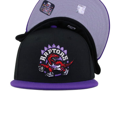 Toronto Raptors Black Purple 1995 New Era 59Fifty Fitted