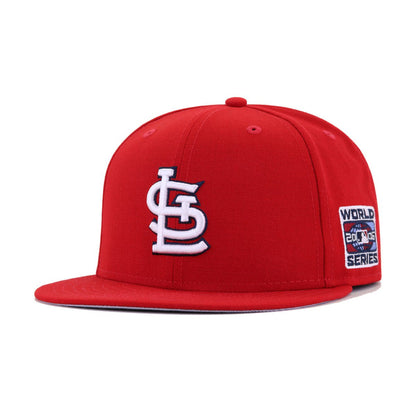 St Louis Cardinals Scarlet 2006 World Series Cooperstown New Era 59Fifty Fitted