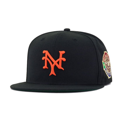 New York Giants Black 1933 World Series Cooperstown Green Bottom New Era 59Fifty Fitted