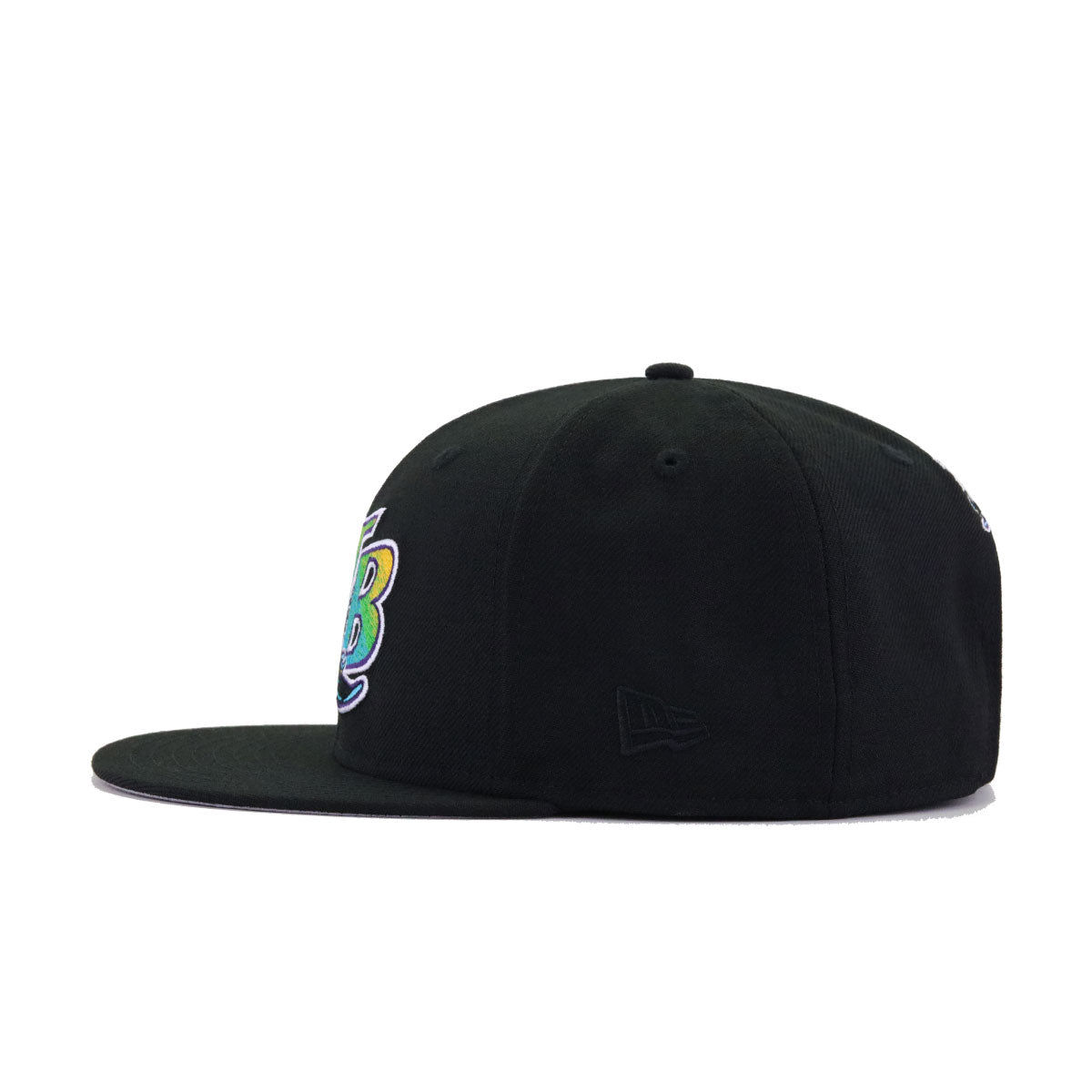 Tampa Bay Rays Black New Era 9Fifty Snapback