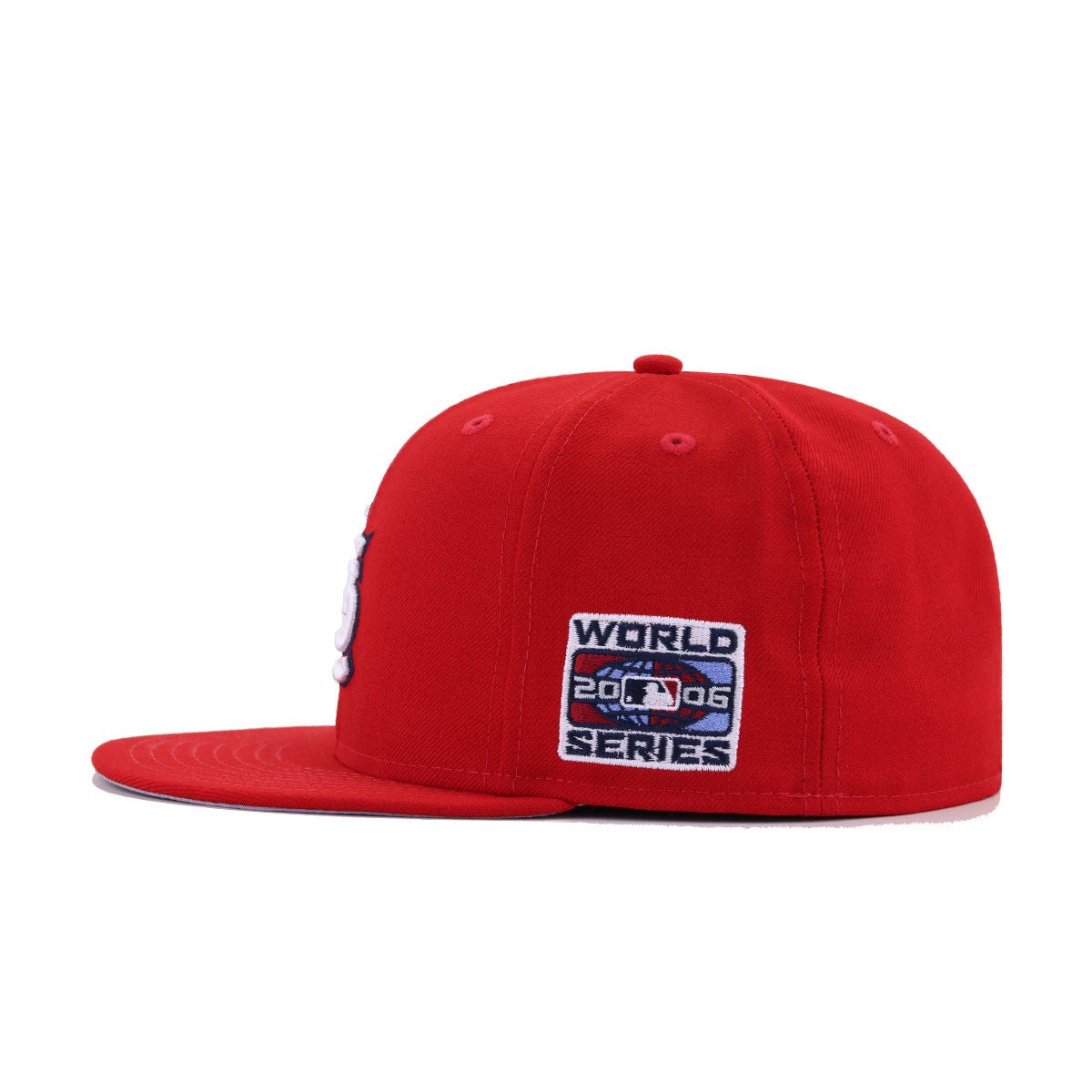 St Louis Cardinals Scarlet 2006 World Series Cooperstown New Era 59Fifty Fitted