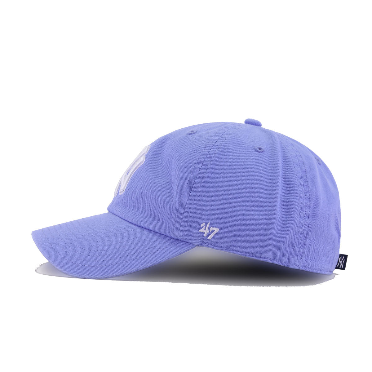 New York Yankees Lavender 47 Brand Clean Up Dad Hat