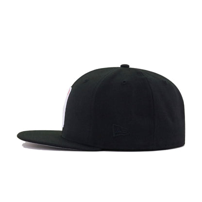National Basketball Association Black Logoman JW New Era 59Fifty Fitted