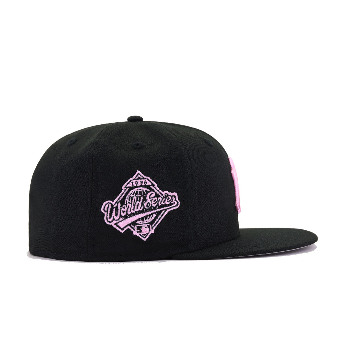 New York Yankees Black PINK 1996 World Series New Era 59Fifty Fitted