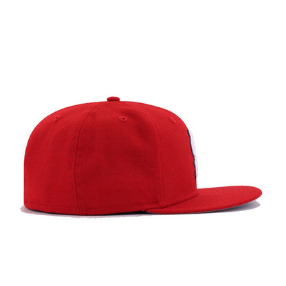 St Louis Cardinals Scarlet 2006 World Series Cooperstown New Era 59Fifty Fitted