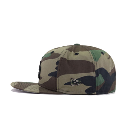 Los Angeles Dodgers Woodland Camouflage New Era 59Fifty Fitted
