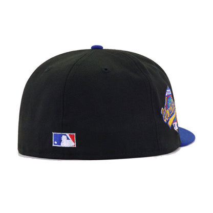 Toronto Blue Jays Black Light Royal Blue 1993 World Series New Era 59Fifty Fitted