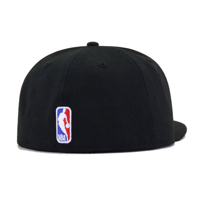 National Basketball Association Black Logoman JW New Era 59Fifty Fitted