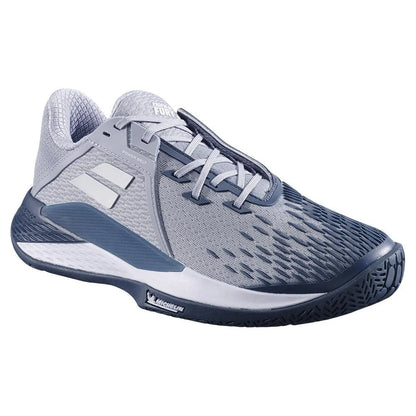 Men's Propulse Fury 3 Tennis Shoes Grey and White