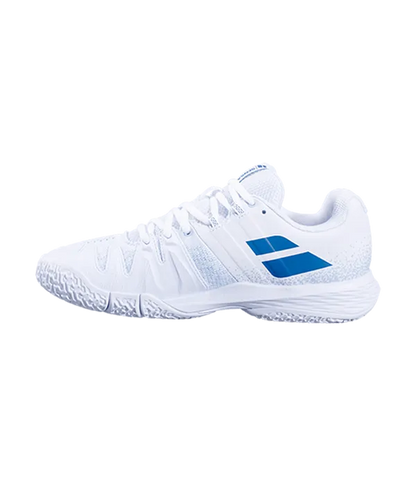 Padel Shoes Babolat Sensa Mujer White/Cool Blue 2025