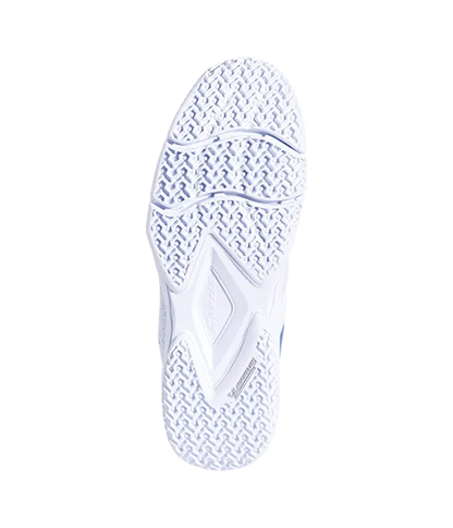 Padel Shoes Babolat Sensa Mujer White/Cool Blue 2025