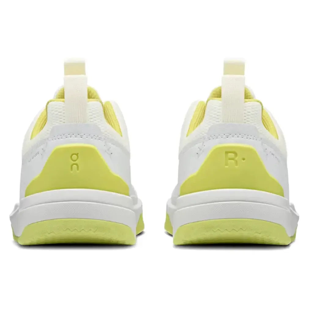 Juniors' THE ROGER Tennis Shoes White and Limelight